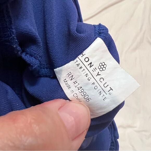 Honeycut Twister Leggings Purple and Black size XXS - Picture 9 of 11